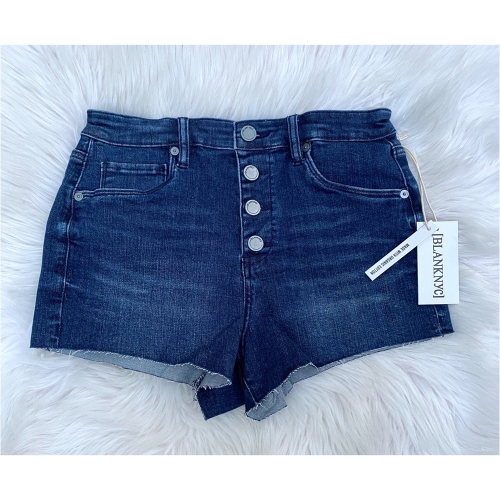 NWT Blank NYC The Lenox High Waist Denim Shorts